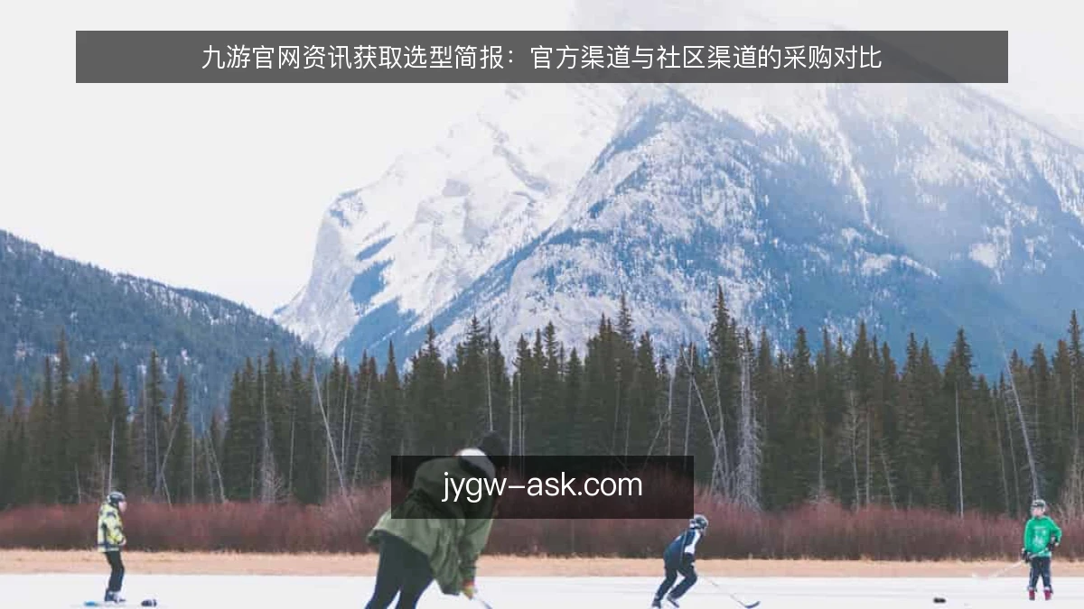 九游官网资讯获取选型简报：官方渠道与社区渠道的采购对比